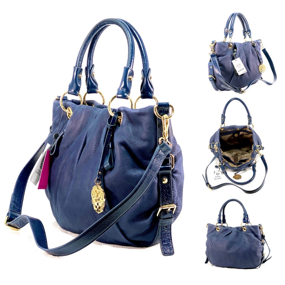 VINCE CAMUTO | Cris Satchel | Midnight | NWT